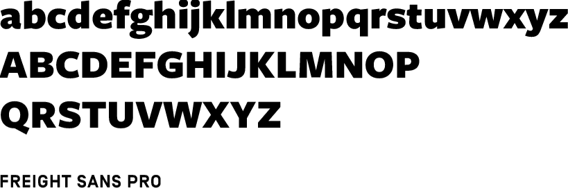 font-freightsanspro